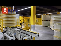 High speed and high stability high position glass bottle empty bottle depalletizer