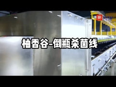 high quality and stable inverted bottle sterilization chain