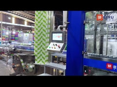 22,000 bottles per hour can sleeve labeling machine at a Vietnamese customer site