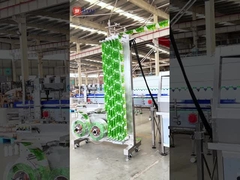 0319 পূর্ব ইউরোপীয় গ্রাহকের জন্য কাস্টমাইজড বিশেষ পিইটি বোতলগুলির জন্য স্লিভ লেবেলিং মেশিন