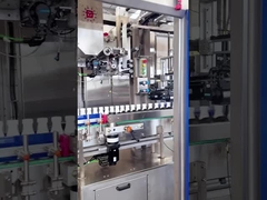 0319 হাই স্পিড রোলার স্লিভ লেবেলিং মেশিন, প্রতি ঘন্টায় 58,000 কন্টেইনার পর্যন্ত প্যাক করতে পারে