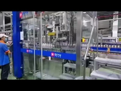 0319 45000BPH চা পানীয় উৎপাদন লাইন জন্য উচ্চ গতির হাতা লেবেলিং মেশিন গ্রাহক সাইট