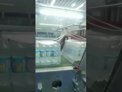 03-21 60 প্যাক প্রতি মিনিটে গরম সঙ্কুচিত ফিল্ম প্যাকেজিং মেশিন বোতলজাত লবণ সোডা উত্পাদন লাইন c