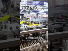 04-10 প্রতি মিনিটে 30 টি প্যাকিংয়ের প্রথম ব্যক্তির দৃষ্টিভঙ্গি প্রশস্ত প্রান্ত প্যাকিং মেশিনের কেস প্যাকার