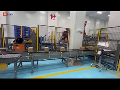 পিইটি বোতলজাত জুস সফট ড্রিঙ্ক উৎপাদন লাইনের জন্য রোবোটিক প্যালেটিজার