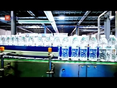 60000BPH বোতলজাত পানির উৎপাদন লাইন জন্য গতিশীল বাফার প্ল্যাটফর্ম কনভেয়র লাইন