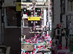 পঞ্চম প্রজন্মের সম্পূর্ণ স্বয়ংক্রিয় লেবেলিং মেশিন 30000BPH পানীয় উৎপাদন জন্য কাস্টমাইজড