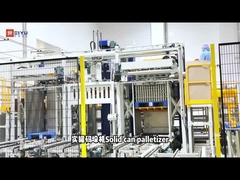 ওশেন ফ্যামিলি ক্যান টুনা উৎপাদন লাইনের জন্য পূর্ণ ক্যান প্যালেটিজার