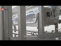 উচ্চ গতির পিএলসি নিয়ন্ত্রিত ক্যাপ ওয়াশার বোতলজাতকরণ লাইন জন্য 60,000 BPH বোতলজাতকরণ জল উত্পাদন লাইন জন্য