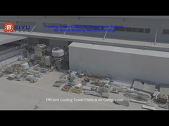 উন্নত শক্তি-কার্যকর নীচের মেশিন কুলিং সমাধান প্লাস্টিক ছাঁচনির্মাণের জন্য শিল্প চিলার