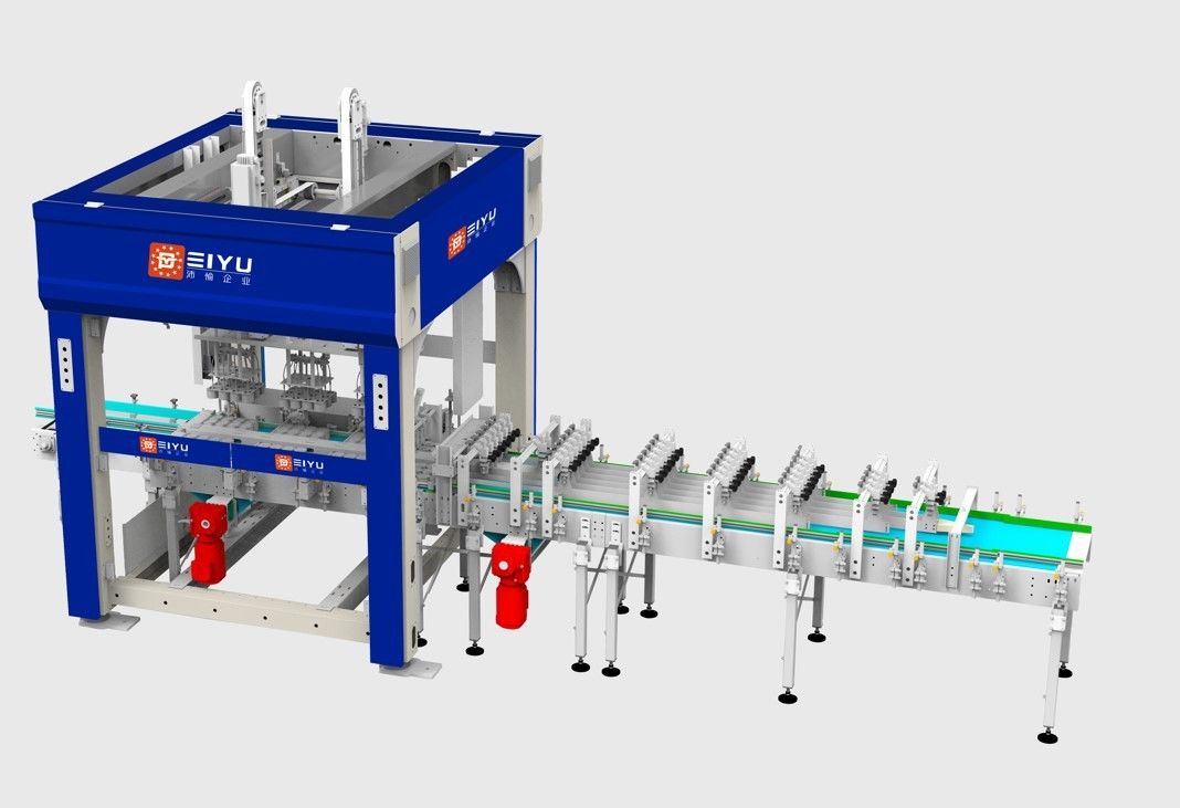 16KW Egg Tray H Bot High Speed Case Packer Machine For Bottled Canned Products