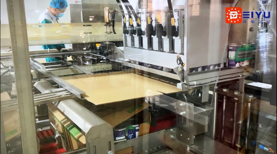 Automatic Carton Wrap Around Packer For Horizontal Corrugated Box 12kw