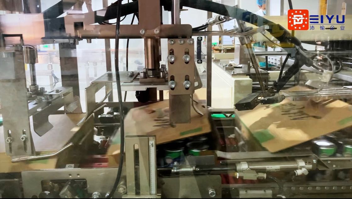 Automatic Carton Wrap Around Packer For Horizontal Corrugated Box 12kw
