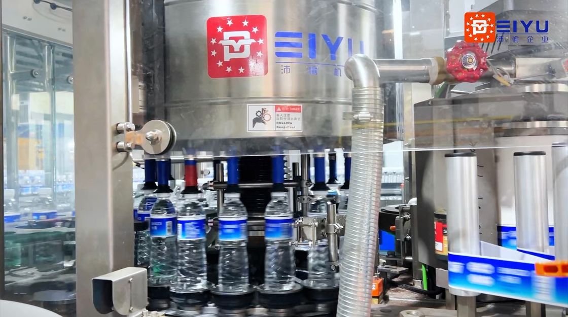 36000BPH Hot Glue Labeler Self Adhesive Labelling Machine For Bottled Water Production Line