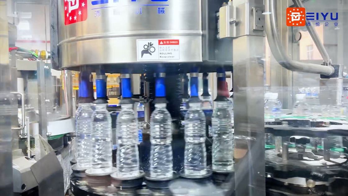 36000BPH Hot Glue Labeler Self Adhesive Labelling Machine For Bottled Water Production Line