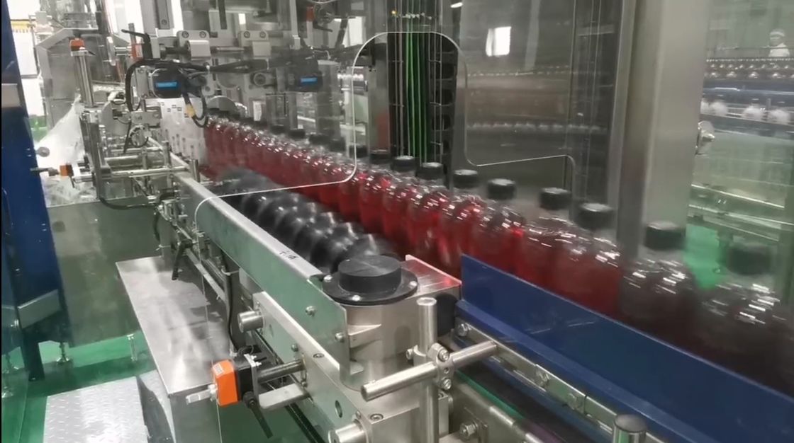PET PE PP Bottle Beverage Packaging Machine Production Line For Fruit Juice