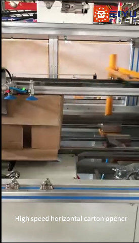 Food Production Line Small Case Box Erector Machine Horizontal OEM