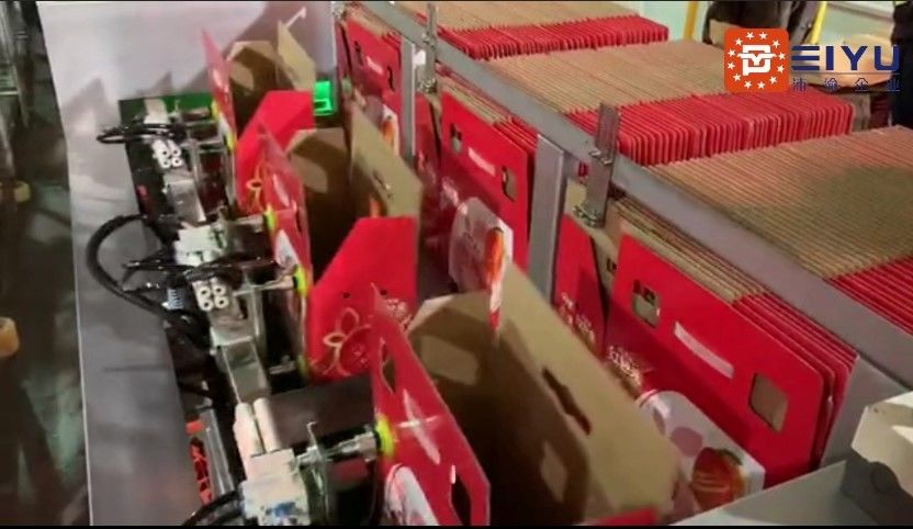 Vertical Box Carton Erector Machine Automatic For Beverage Production Line