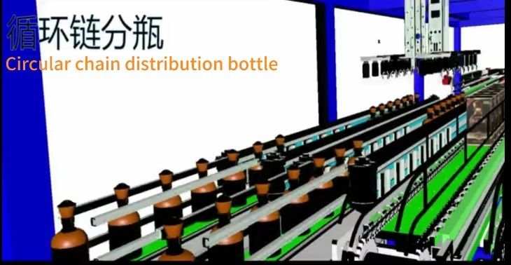 Liquor Gift Box Case Packing Machine Compact Case Packer For Water Production Line