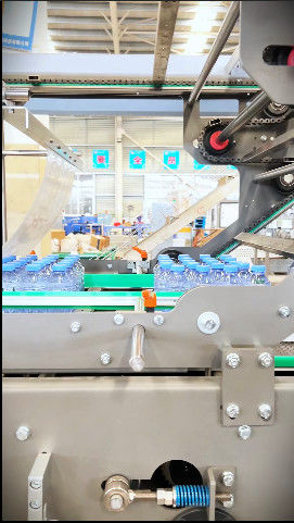 22 Packs Per Minute  Film Packing Machine For Bottled Water Production Line Exported To Saudi Arabia