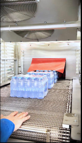 22 Packs Per Minute  Film Packing Machine For Bottled Water Production Line Exported To Saudi Arabia