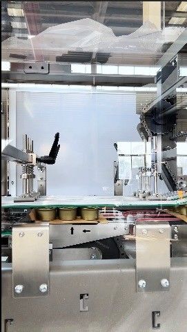 Customized 80 Packs Per Minute Single And Double Layer Stacking Half Tray And Film Shrink Wrapper Packing Machine For MARS