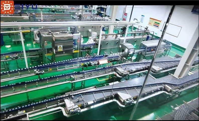 Carbonated Beverage Production Line 48000BPH Blowing Filling And Capping Production Line + Secondary Packaging Production Line