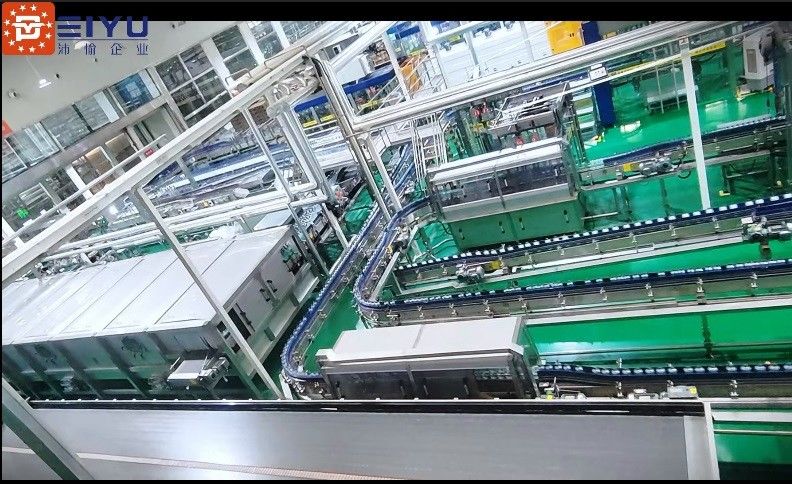 Carbonated Beverage Production Line 48000BPH Blowing Filling And Capping Production Line + Secondary Packaging Production Line