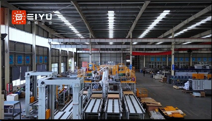 High Speed Fully Automatic Multifunctional Robotic Palletizer For Mars Pet Food Line In Mexico