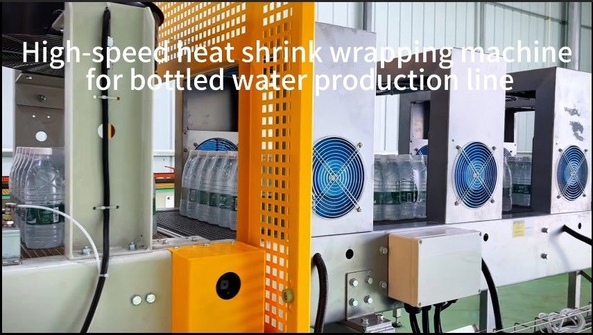 High Speed Heat Shrink Film Packaging Machine For 48000BPH Bottled Water Production Line