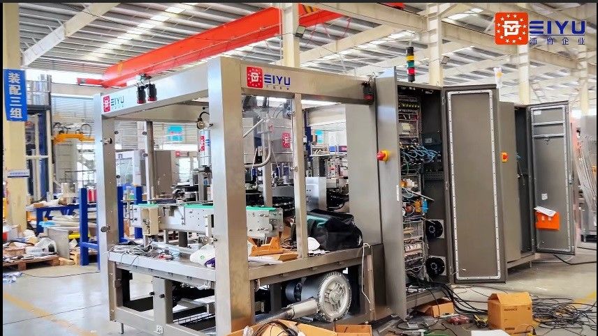 Hot Melt Glue Labeling Station / Hot Melt Glue Labeling Machine Assembly And Debugging Workshop