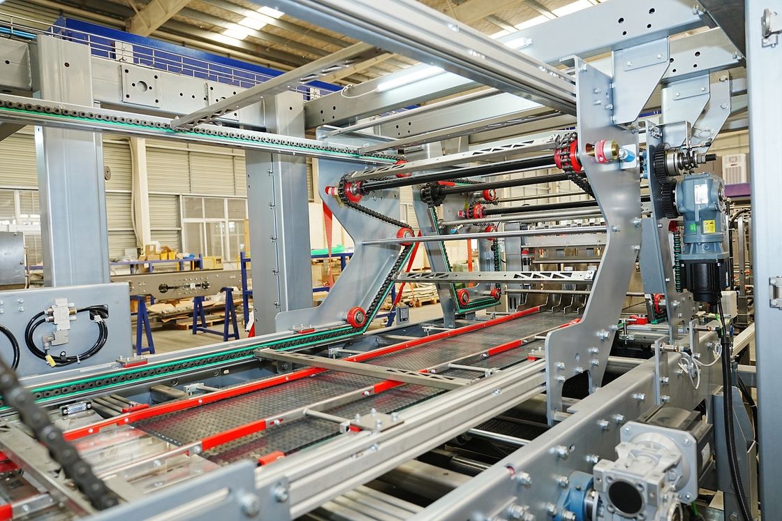 Customized 30 Packs Per Minute Side Feeding Wide Edge Cardboard Wraparound Case Packer For Tea Beverage Production Line