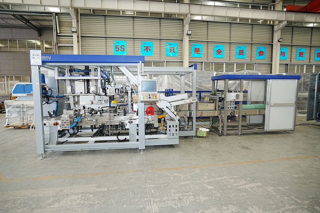 Side-push Type Wrap Around Carton Packer For Tetra Pak 1L Dairy Product Packaging Line