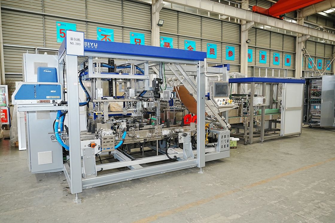 Side-push Type Wrap Around Carton Packer For Tetra Pak 1L Dairy Product Packaging Line