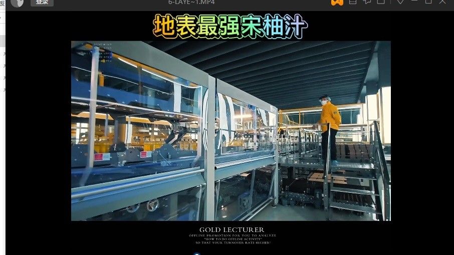 6-layer Double-channel Gantry Palletizer Per Minute For Grapefruit Juice Beverage Production Line