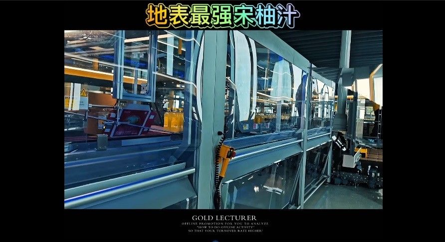 6-layer Double-channel Gantry Palletizer Per Minute For Grapefruit Juice Beverage Production Line