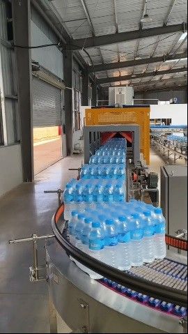 Newly Launched 45,000 Bottles Per Hour Bottled Water Production Line In Yunnan Province Customer Site
