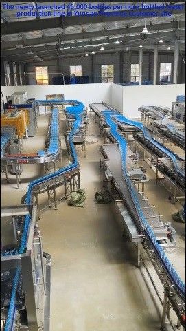 Newly Launched 45,000 Bottles Per Hour Bottled Water Production Line In Yunnan Province Customer Site