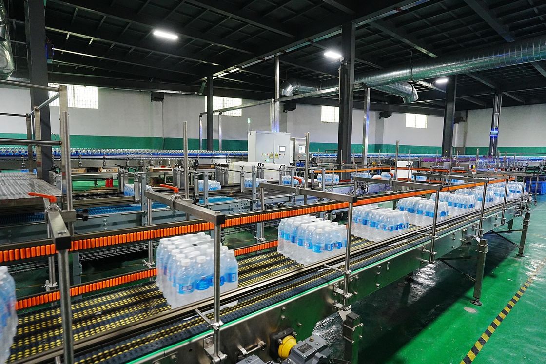 Bag Conveying System Parcel Conveying System For 60000BPH Bottled Water Production Line
