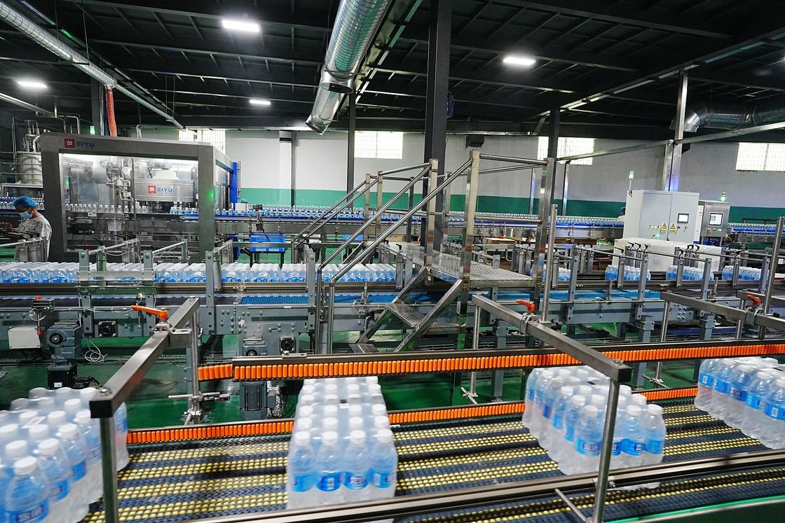 Bag Conveying System Parcel Conveying System For 60000BPH Bottled Water Production Line