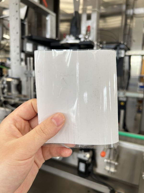 High-speed Roller Knife Shrink Sleeve Labeling Machine Workshop Test And Burr-free Label Cutting Effect Demonstration