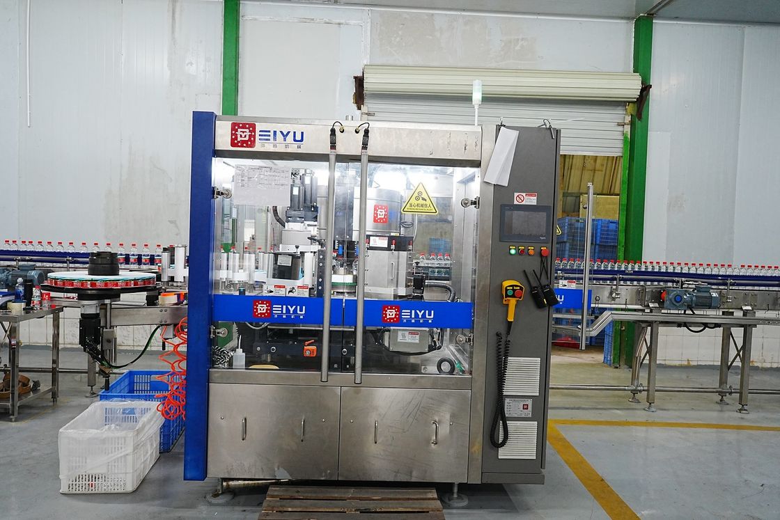 Hot Glue Labeler OPP BOPP Film Hot Melt Glue Labeling Machine For 24000BPH Bottled Water Production Line