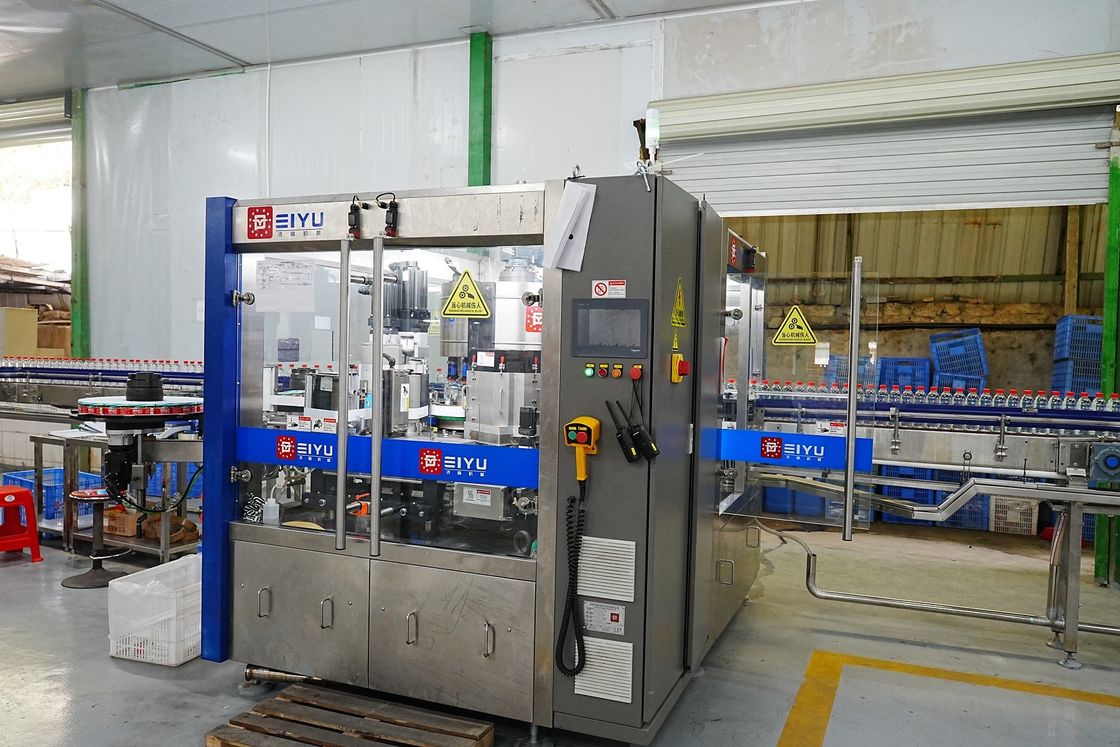 Hot Glue Labeler OPP BOPP Film Hot Melt Glue Labeling Machine For 24000BPH Bottled Water Production Line