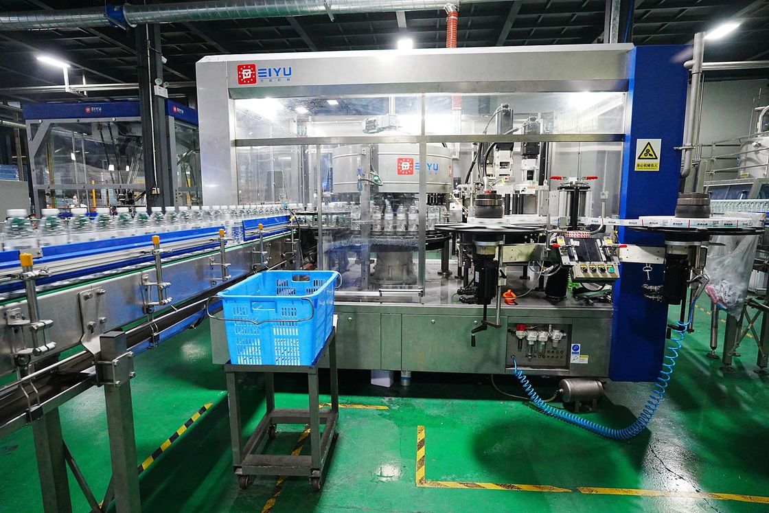 OPP Labeler Rotary Hot Glue Labeler For 60000BPH Bottled Water Production Line