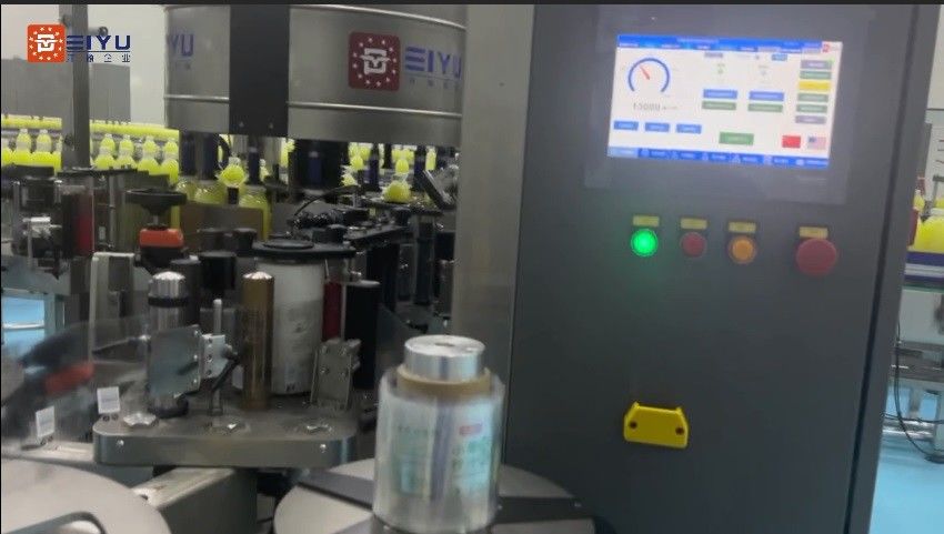 OPP Hot Melt Labeller OPP Hot Melt Labeling Machine For PET Bottle Juice Production Line