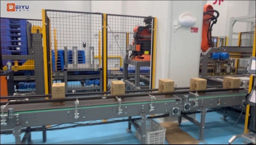 1L PET Bottle Lemon Juice Beverage End Of Packaging Line Lime Juice Drinks Secondary Packaging Line