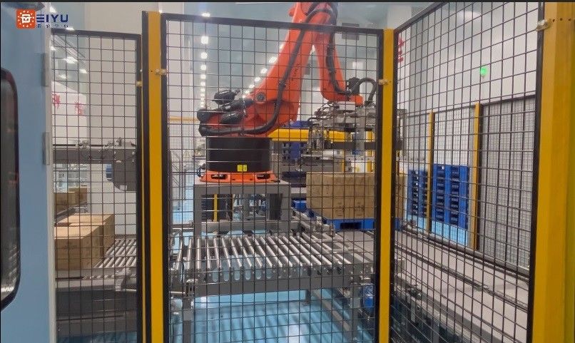 1L PET Bottle Lemon Juice Beverage End Of Packaging Line Lime Juice Drinks Secondary Packaging Line