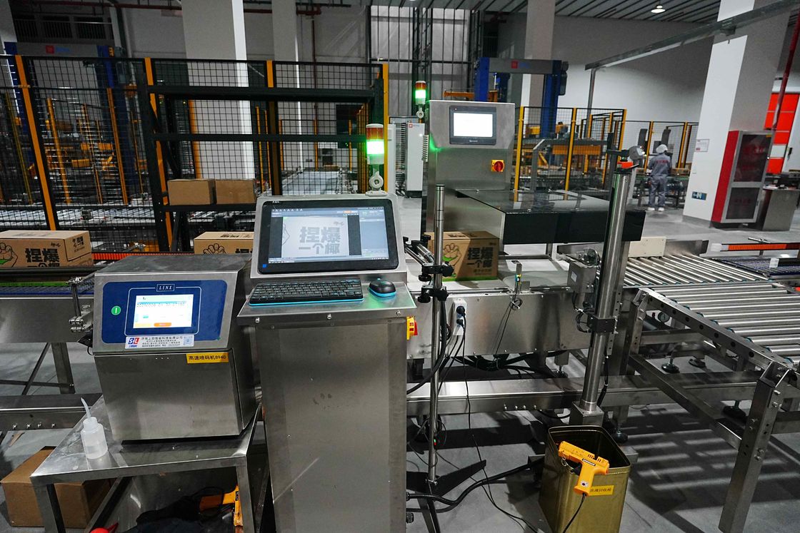 High-Speed Carton Inkjet Printer & Inspection Machine For 18,000 BPH Beverage Aseptic Lines