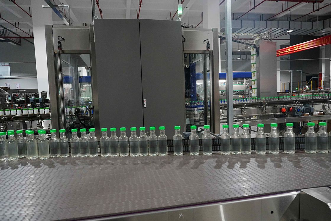 Dynamic Buffer Platform Conveyor Line For Bottled Water Production Efficient Flexible