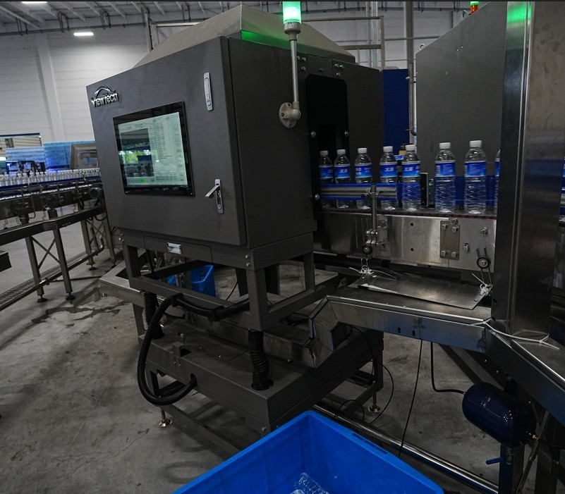 Label Position Accuracy Checker For 42,000BPH Bottled water production line